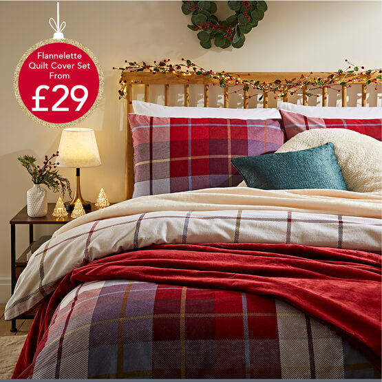 Lomond Flannelette Quilt Cover Set